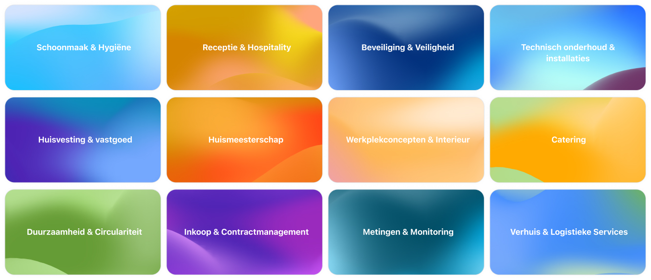 Facilitaire categorieën